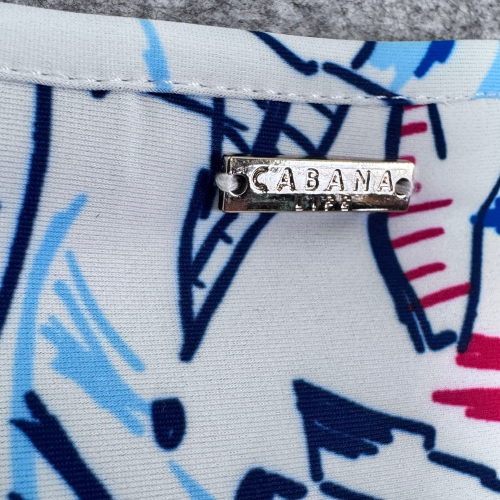 Cabana Life Dress‎ Medium Sailboat Nautical Resort Boat Marine Beach Vacation - Picture 7 of 12